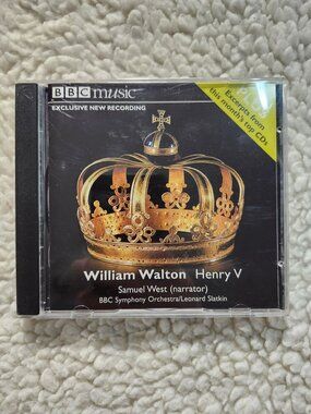 William Walton Henry V CD Samuel West BBC Symphony Orchestra Leonard Slatkin